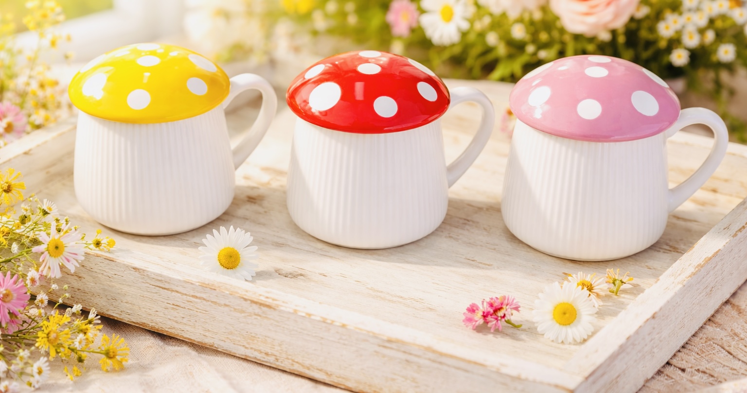 caneca cogumelo